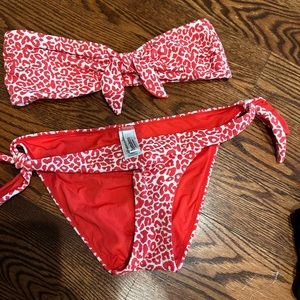 Lemlem bikini never worn size medium top and bottom